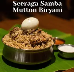 Soft mutton chunks make a tasty and aromatic bowl of mutton biryani, along with a favorable aroma.